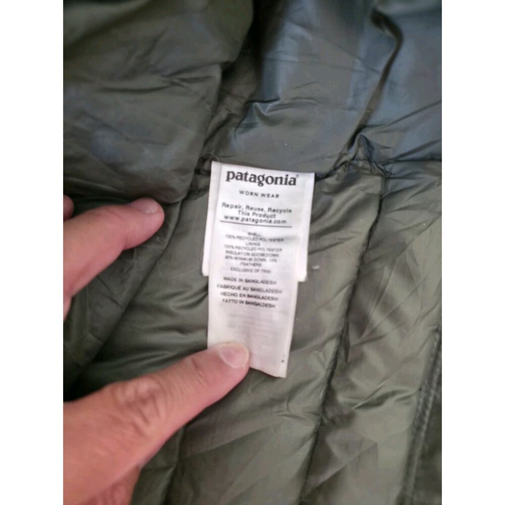 Patagonia Women's Down Sweater Jacket Camp Green Medium Small - Picture 6 of 6
